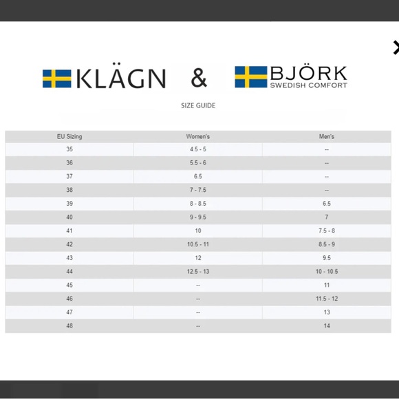Klagn professional clogs these are unisex, size chart in photo - Picture 7 of 7